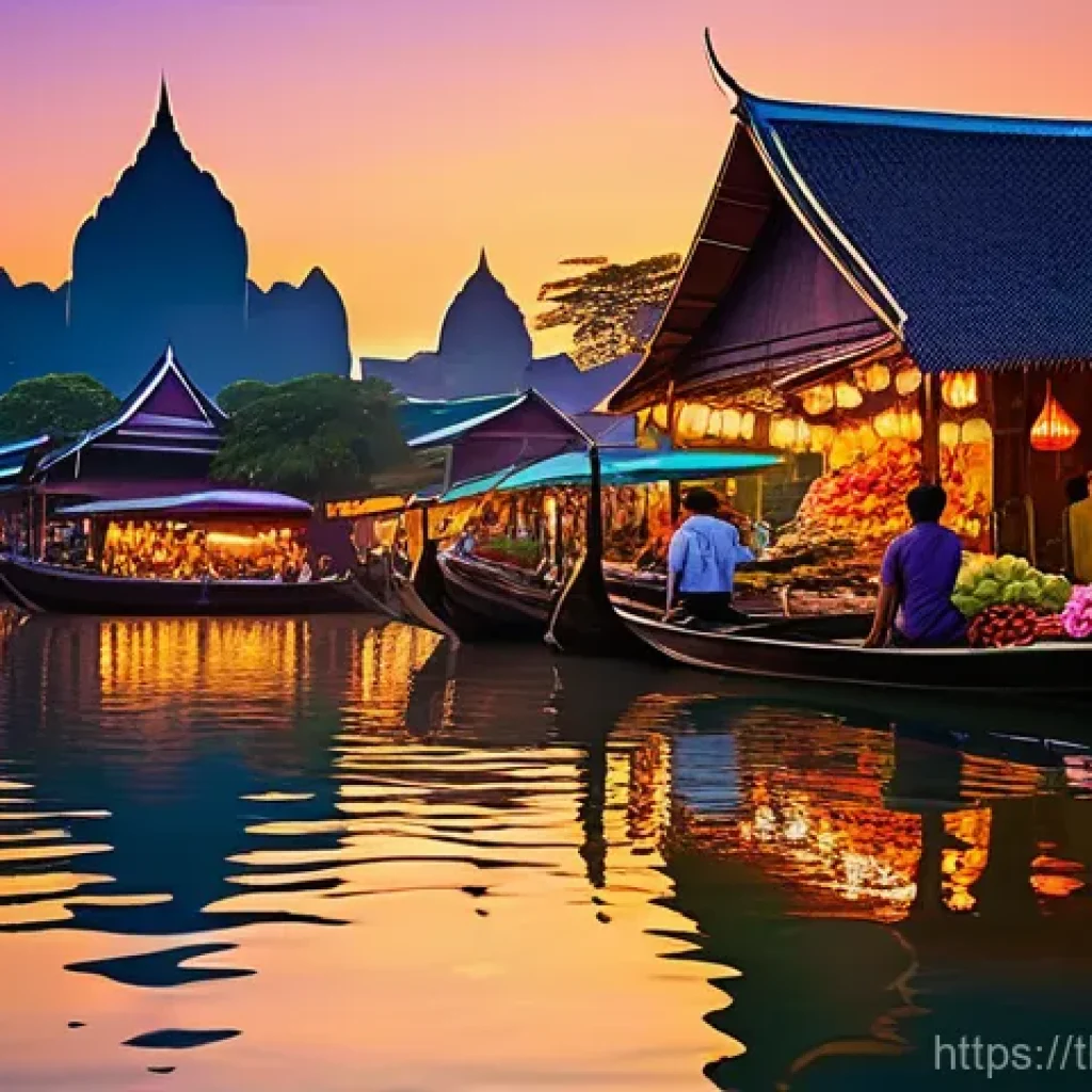 정수기 렌탈비용 - **Prompt 1: Serene Thai Sunset at a Floating Market**
    A vibrant, highly detailed photograph of a...