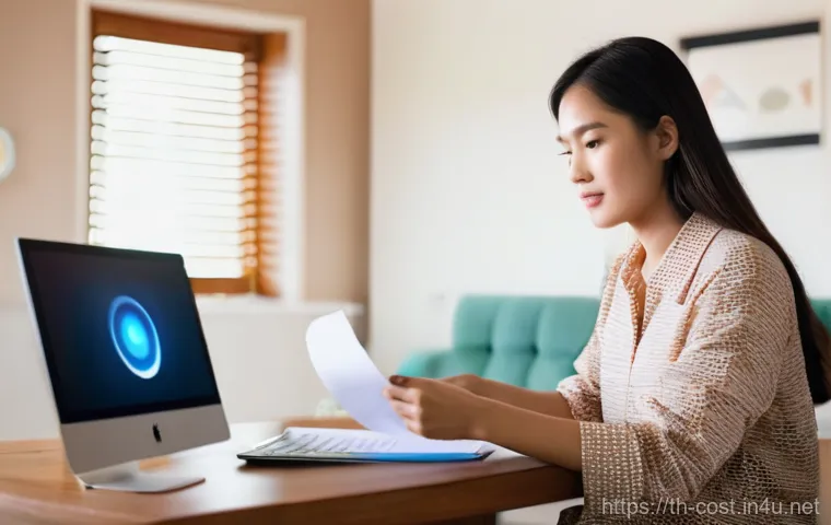 보안 시스템 유지비 - **Prompt 1: The Weight of Unexpected Bills**
    "A young Thai woman, Fa Sai, in her late 20s, sits ...