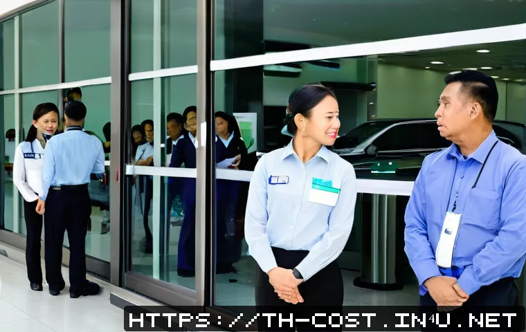 신차 등록비용 - A detailed scene at a modern Thai Department of Land Transport office, showing a diverse group of pe...